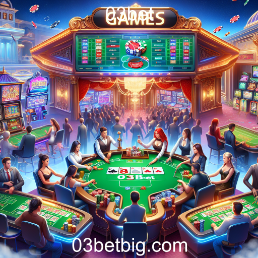 Explorando a Categoria de Jogos no 03bet: Diversão e Competição em Um Só Lugar