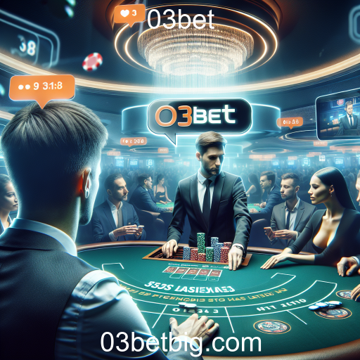 Descubra a Categoria 'Ao Vivo' no 03bet: A Revolução dos Jogos Online